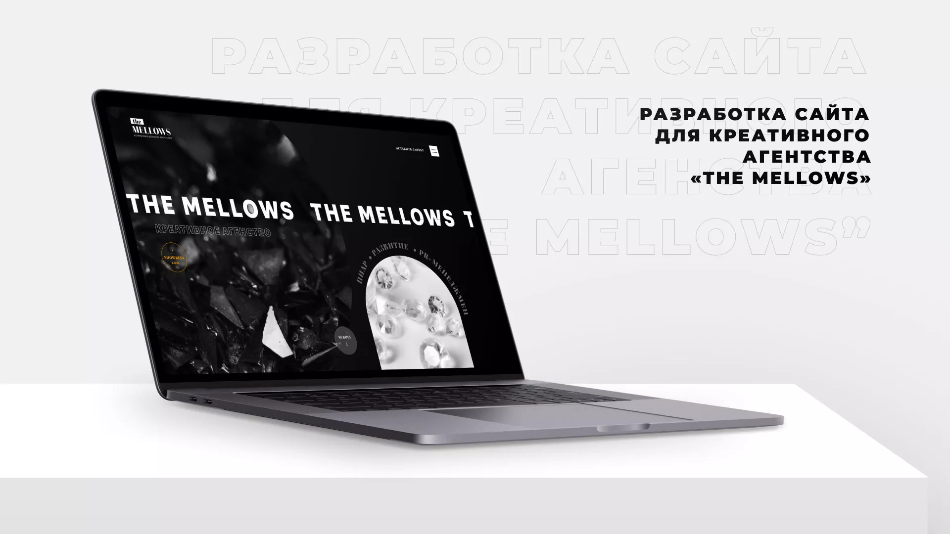 Разработка сайта креативного агентства «The Mellows» в Лесном