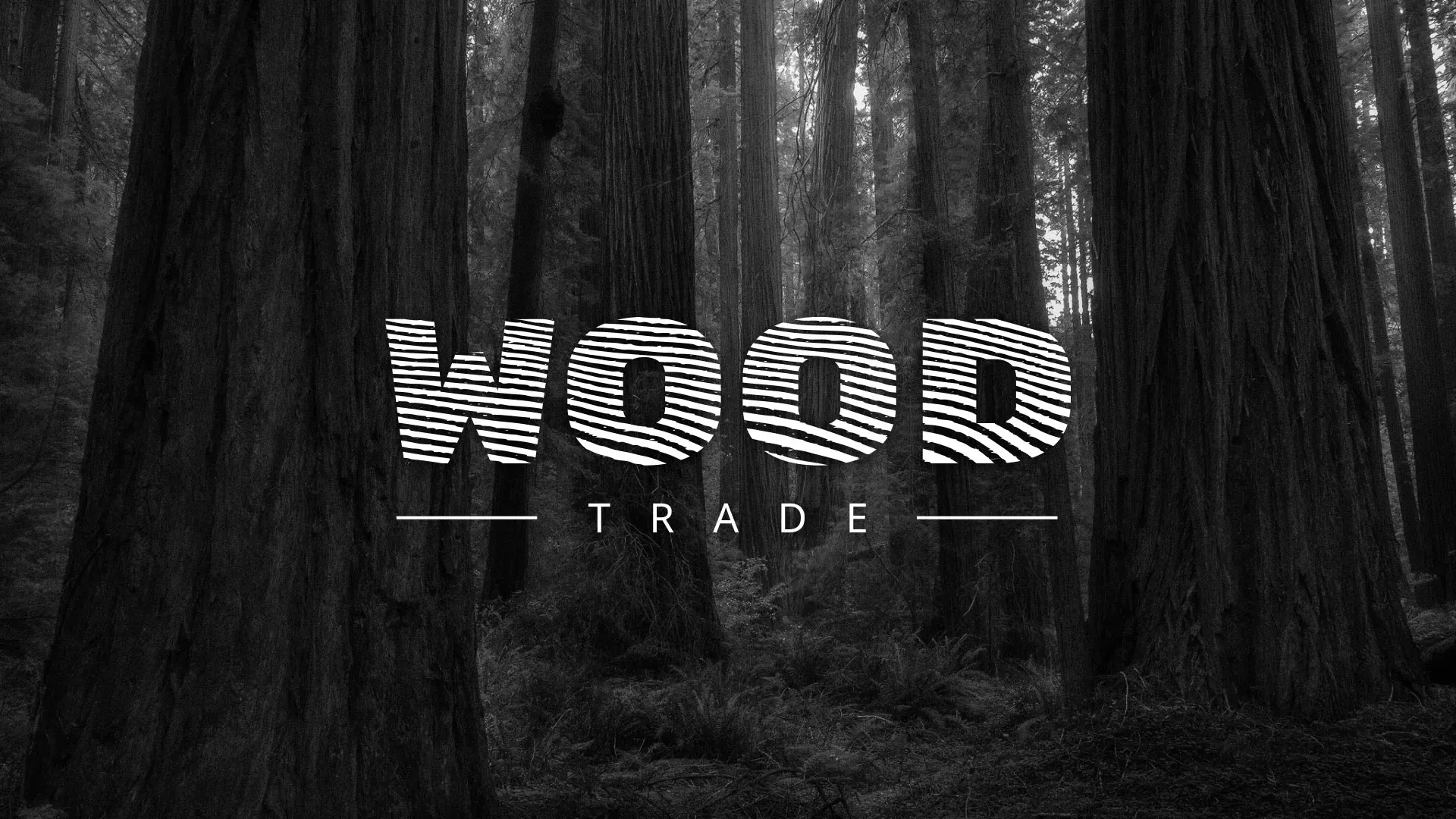 Разработка логотипа для компании «Wood Trade» в Лесном